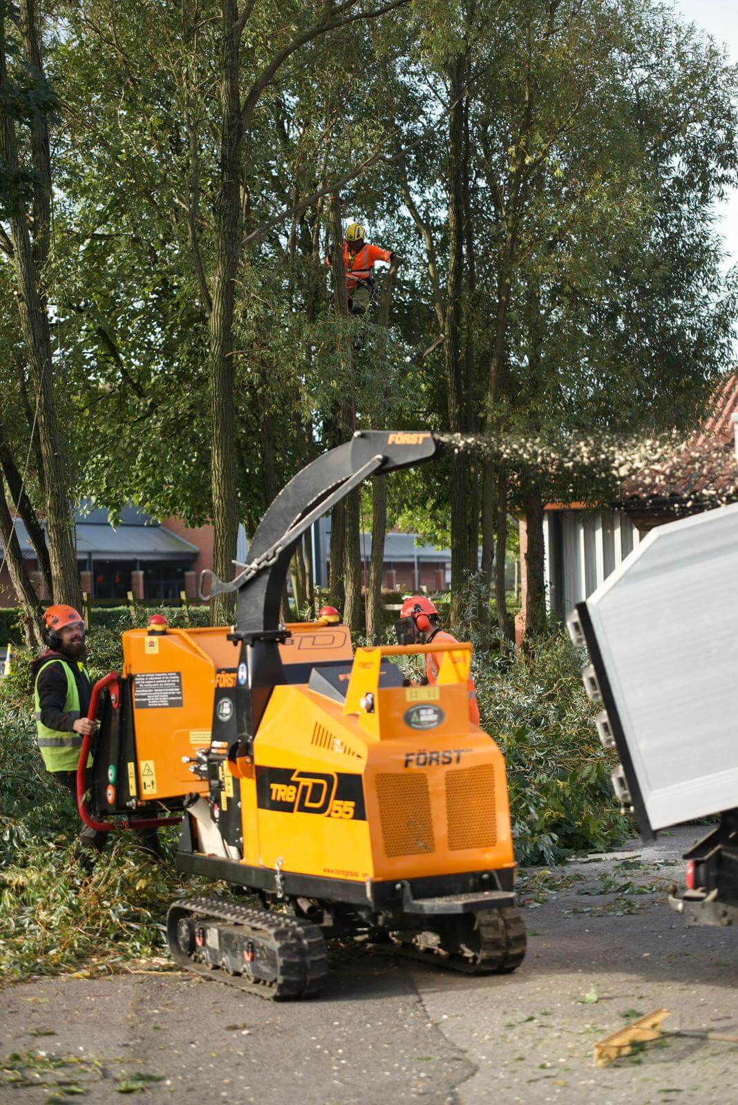 Woodchipper in Operation(1)